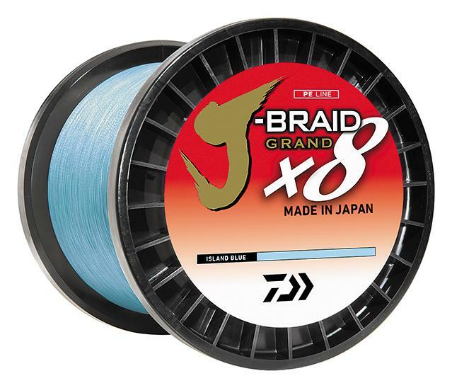 Daiwa J-Braid Grand X8 Braided Fishing Line - 8-Carrier, 150m Spool, High Strength & Abrasion Resistant