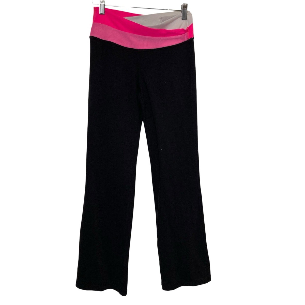 Lululemon Athletic Astro Criss Cross Waistband Yoga Flared Pants