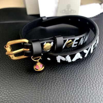 Vivienne Westwood Necklace BRISTOL Choker Bracelet Gold Black IN