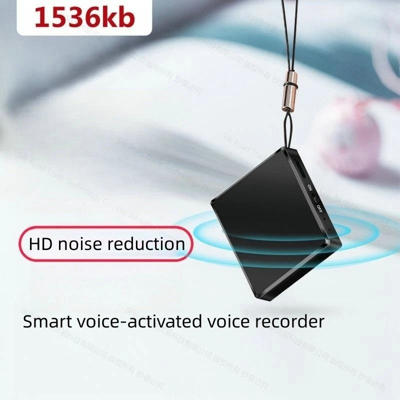 YHR-32 Thin Dictaphones Spy Hidden Mini Voice-activated Digital voice recorder - Image 3 of 4