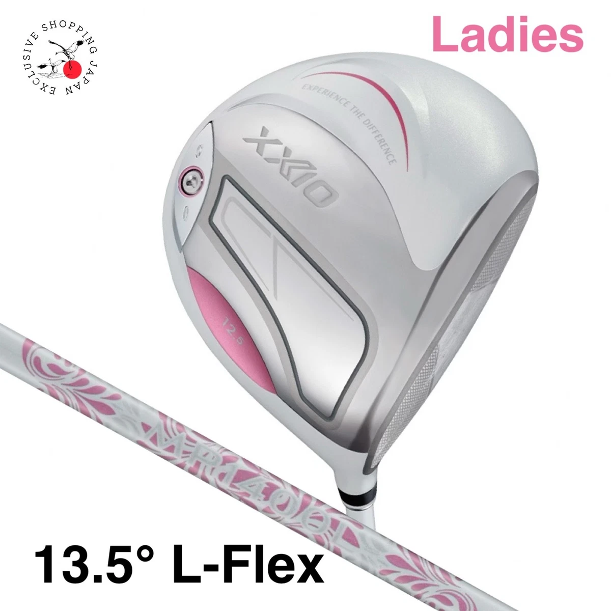 Dunlop XXIO 14 Ladies Driver White 13.5° L-Flex MP1400L Graphite RH Japan Model