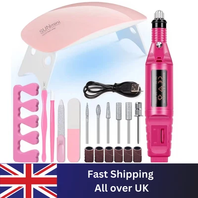 Gel Nail Polish Set With UV Led Nail Lamp Manicure Tool Kit Gel Nail Starter Kit