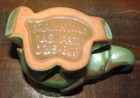 1972 Frankoma GOP Prairie Green Red Clay Elephant Coffee Mug D215-868 Republican — photo 6