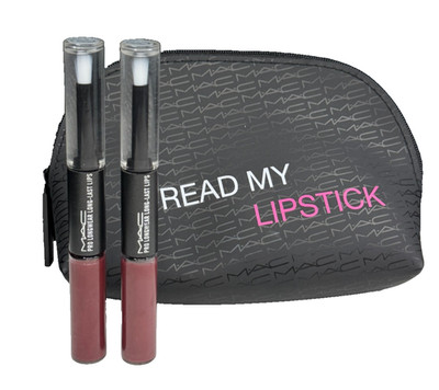 MAC Pro Longwear Lip Duo PERENNIAL ROSE 8 ml (LOT OF 2) Value Set