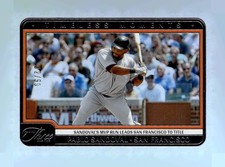 PABLO SANDOVAL 2025 PANINI THREE AND TWO TIMELESS MOMENTS 32/99 GIANTS QQ