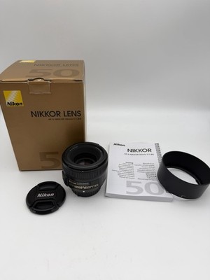 Nikon AF-S Nikkor 50mm 1.8 G / OVP / Top