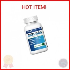 HealthA2Z  Gas Relief Simethicone  125mg  Relieves from Stomach Discomfort and