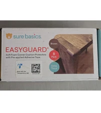 Sure Basics Easy Guard Soft Foam Corner Cushion Protectors 8 pack - Brown