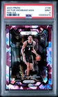 2023 PANINI PRIZM PINK ICE #136 VICTOR WEMBANYAMA ROOKIE RC PSA 9