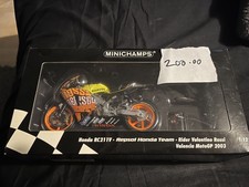 Honda RC211V Repsol Honda Team Rider Valentino Rossi 1:12 Valencia MotoGP 2003