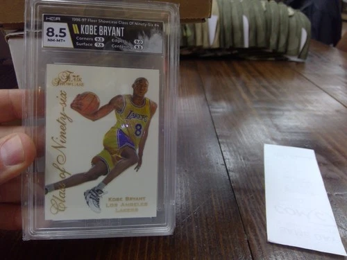 1996-97 Flair Showcase - Class of Ninety-Six Kobe Bryant #4 (RC) HGA 8.5