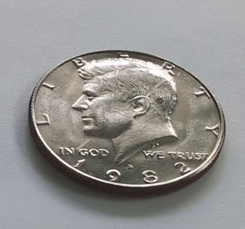 1982-D Kennedy Half Dollar KEY DATE - SUPERB GEM BU MS-65/66 Toned - No Mint Set
