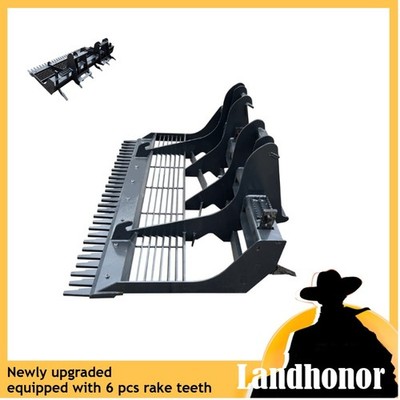 LandHonor 78'' Land Leveler Attachment Skid Steer Track Loader Land Plane Planer