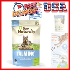 Effective Calming Chews for Cats - 30 Chews with Natural Ingredients for Anxiety