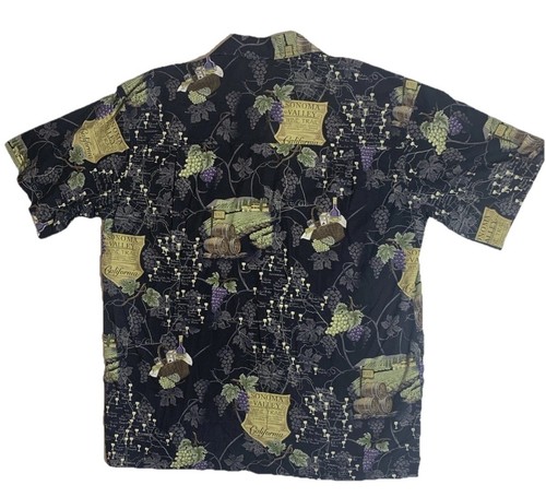 David Carey Originals Men’s Sonoma Valley Wine Trail Shirt Mens Size XL EUC - Picture 4 of 10