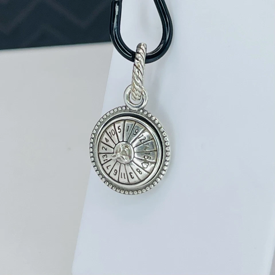 Brighton “VIVA LAS VEGAS” Ruleta Rueda Dije Nevada Viaje Casino Joyería Foto 2 de 4