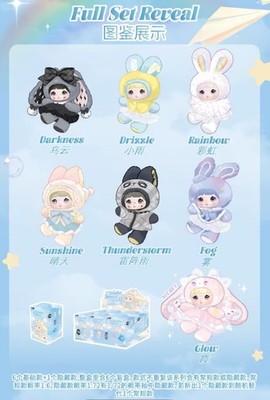 Nommi V10 Weather Forecast Presale HITOY Set Of 6 Sealed New