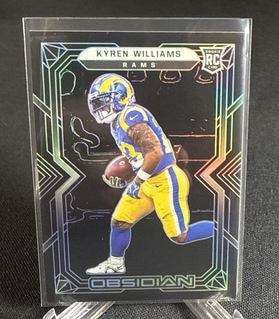 2022 Panini Obsidian Rookie Kyren Williams #147 rams RC 🔥🔥