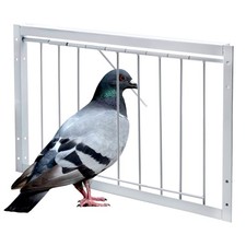 BREUAILY Bird Cage - Iron T-Trap Door Pigeon Entrance for Pet Bird Easy Insta...