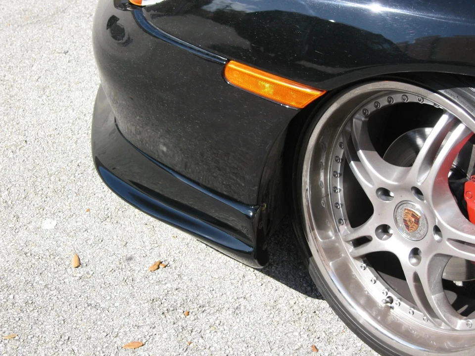 Alerón labial de parachoques delantero estilo CarGraph para Porsche 986 Boxster 1997-2001 Foto 4 de 4