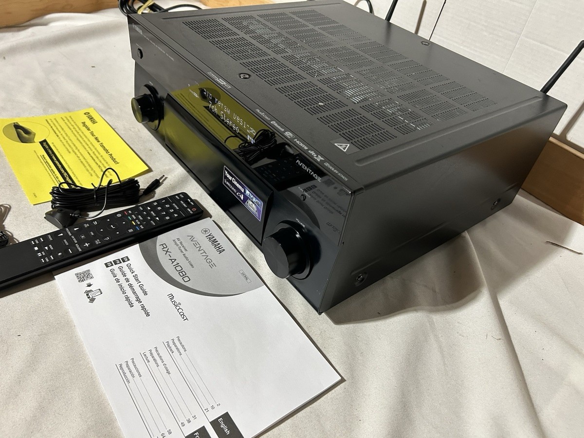 Yamaha AVENTAGE RX-A1080 7.2 Channel A/V Receiver for sale online
