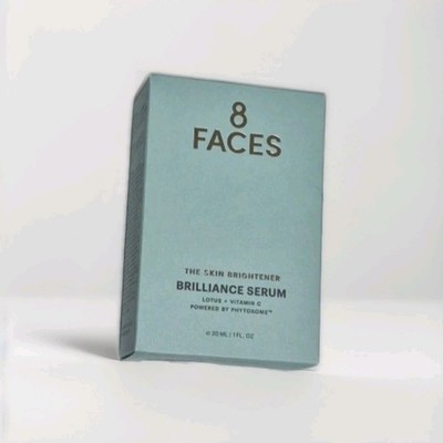 8Faces Brilliance Serum - Sealed, NIB - 1 floz - Expires 5/2028 - Retail $108