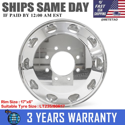 #ad New 17quot; Polished FRONT Wheel Rim for 2011 2018 Dodge Ram 3500 Dually 2414 $300.00