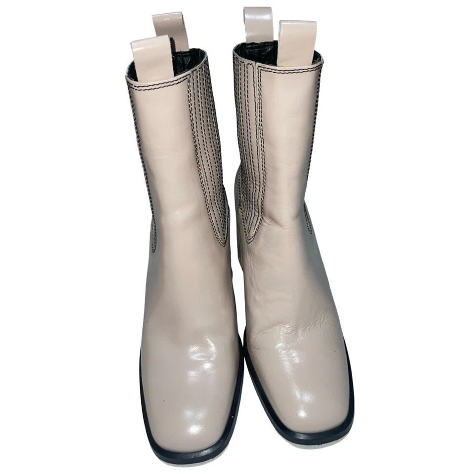 Botines Chelsea E8 by Miista Adair Taupe Florentique Talla: EU 38 US 7.5 Foto 3 de 4