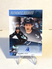 2023-24 SP Game Used Hockey Tye Kartye Kraken Authentic Rookies Blue Auto!