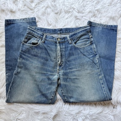 VTG double RRL Ralph Lauren USA Distressed Japan Denim Jeans 34 | eBay