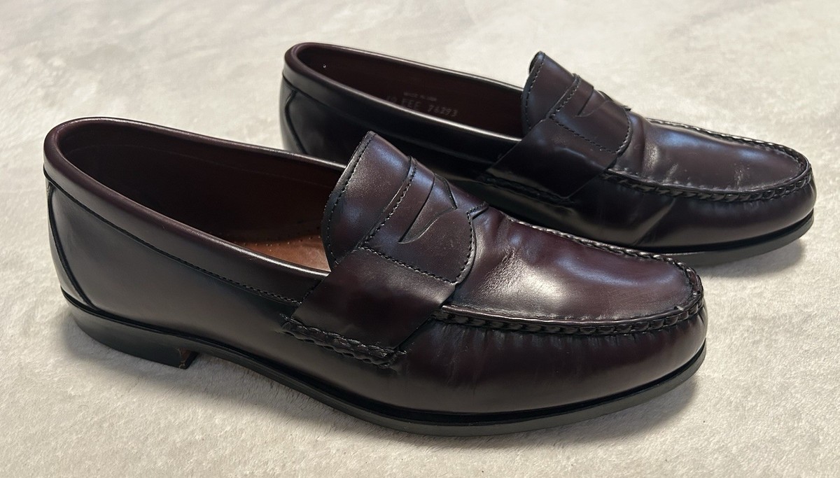 Allen Edmonds Walden Leather Penny Loafer Men's Size 10EEE