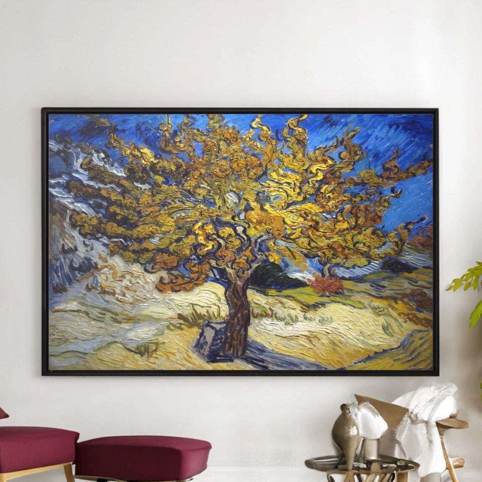 The Mulberry Tree by Vincent van Gogh Canvas/Poster Wall Art - Housewarming Gift - Image 2 of 2