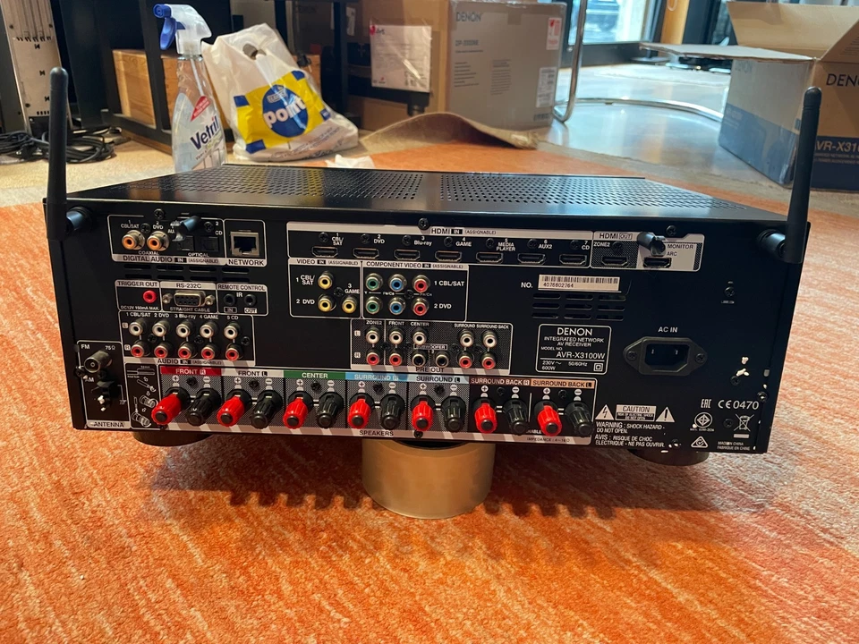 DENON AVR-X3100W SINTOAMPLIFICATORE HOME CINEMA 7.1 canali - Immagine 3 di 4