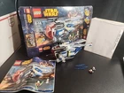 Preowned LEGO 75046 Star Wars CORUSCANT POLICE GUNSHIP Box/Instr - 95% Complete