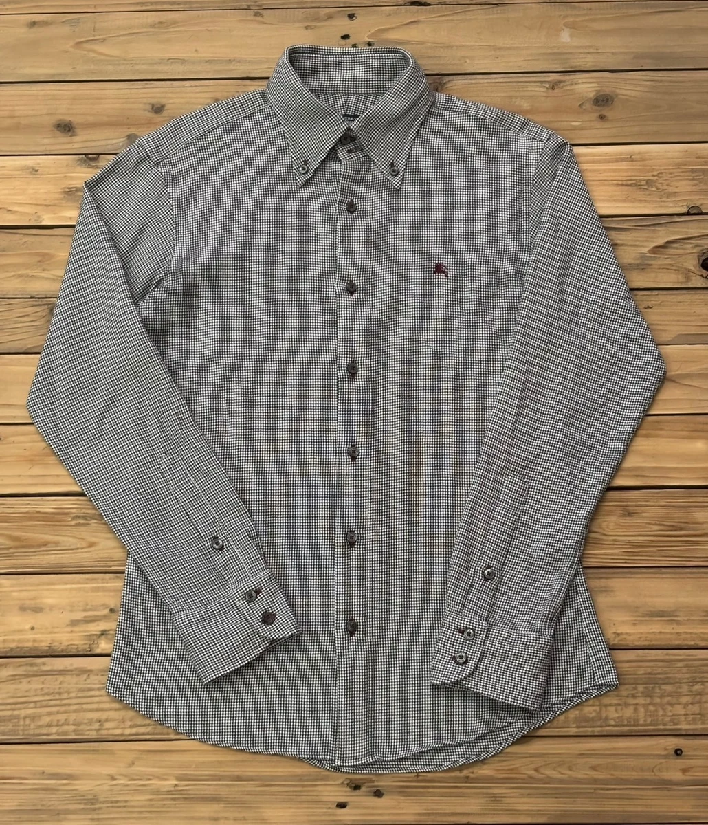 Burberry Black Casual Button-Down Shirts for Men for sale | eBay