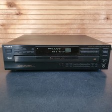 Sony CDP-C445 5 Disc Carousel CD Changer Player Vintage 1994 HiFi Optical Tested