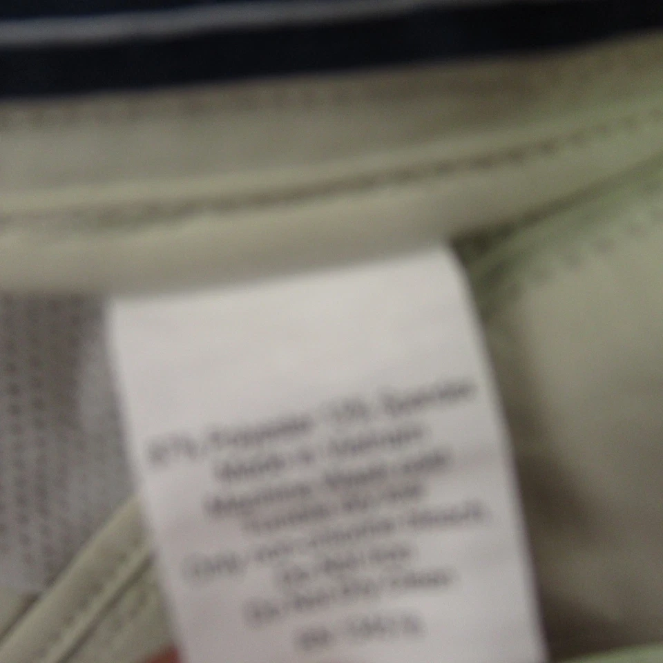 Pantalones Cortos Vineyard Vines Para Hombre 32 Bolsillos Botón Ligero Chino Exterior Marfil Foto 4 de 4