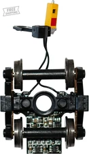 Trains End of Train Device with Track-Powered Flashing LED - HO Scale, Black