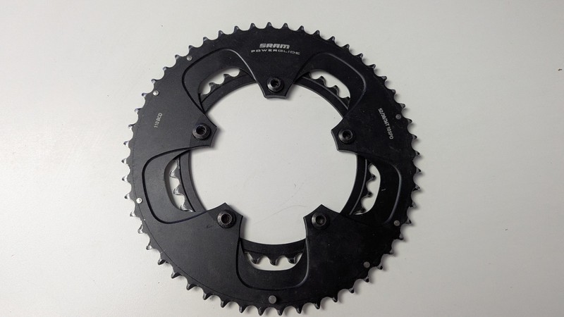 SRAM Powerglide 52-36 Chainrings 10/11 Speed - Used