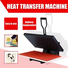 16" x 24" Clamshell Heat Press Machine for T-Shirt Digital Transfer Sublimation