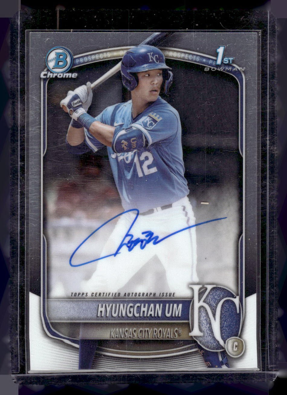 2025 Bowman #CPA-HU Hyungchan Um Chrome Prospects Autographs