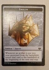 Emblem - Daretti, Scrap Savant   Tuktuk the Returned Double-Sided Token...
