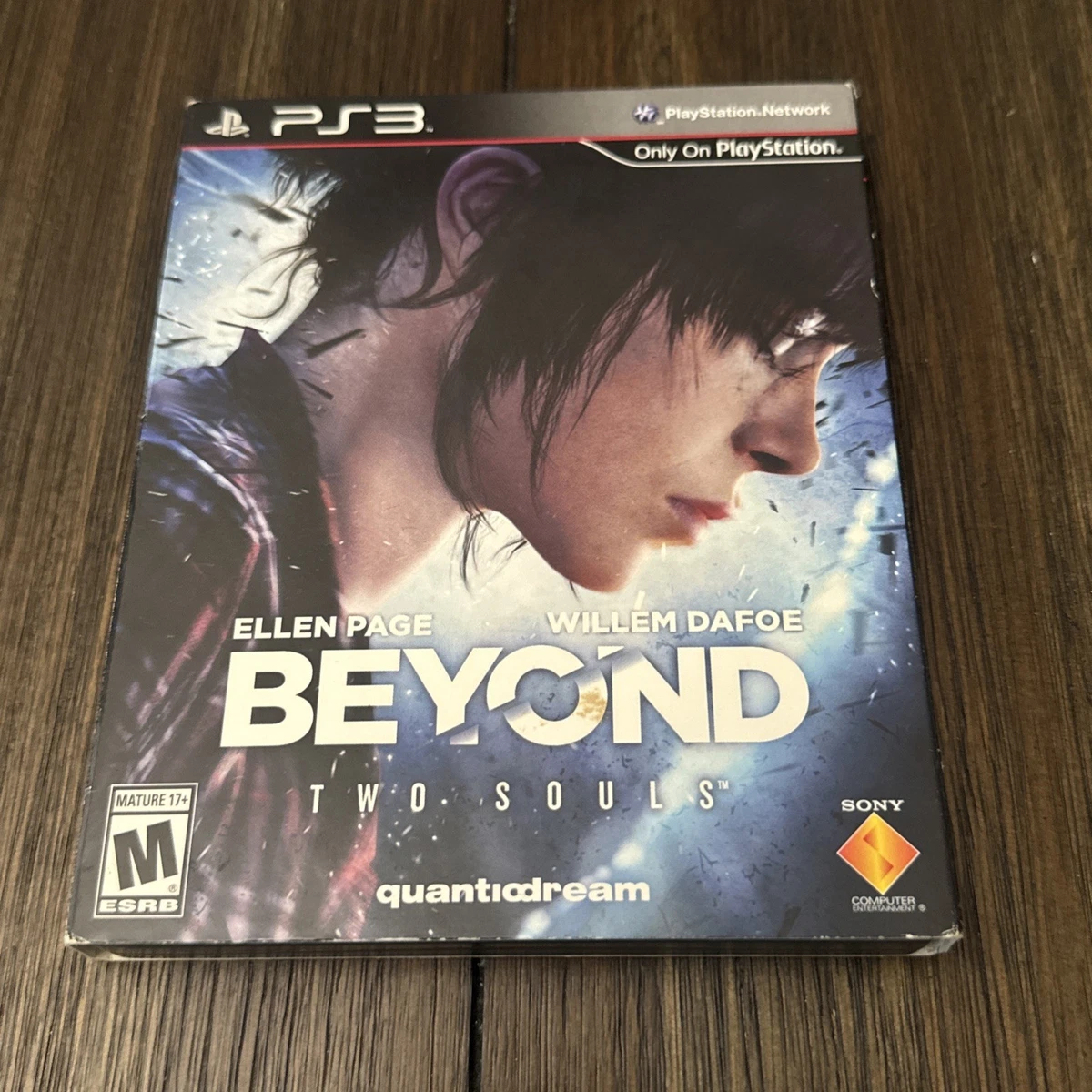 Jeu PS3 Beyond: Two Souls - Édition SteelBook Complète - Disque Comme Neuf