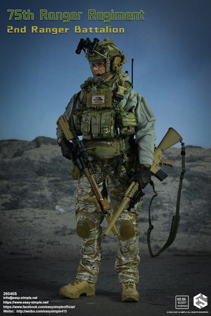 Easy&Simple Es26046s 1/6 75th Ranger Regiment 2nd Ranger Battalion