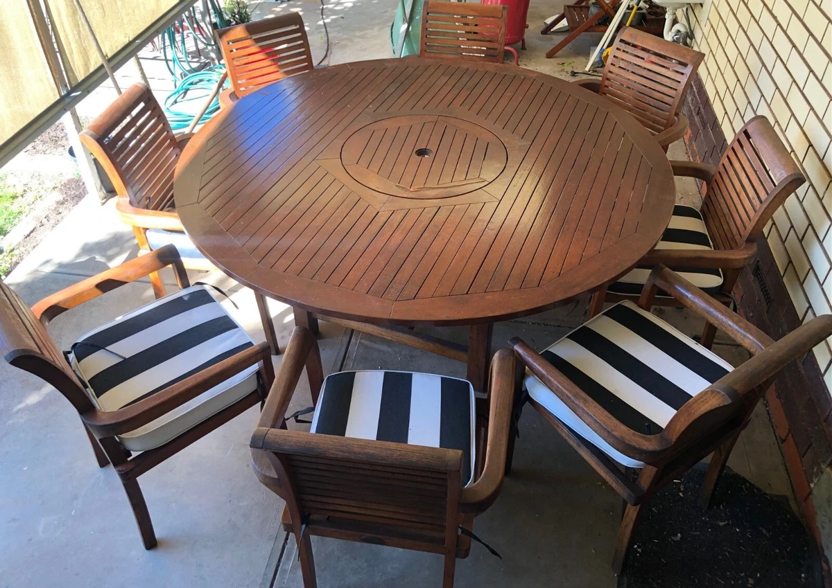 Unique Outdoor Dining Solid Timber Furniture