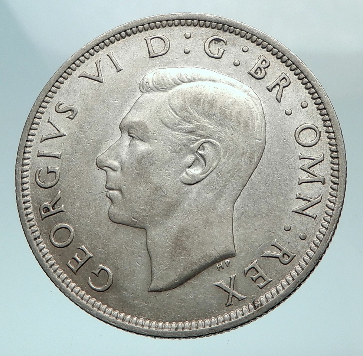 1942 Great Britain United Kingdom UK GEORGE VI Silver Half