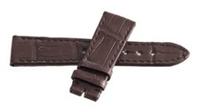 May Twenty 17mm x 15mm Brown Alligator Leather Watch Band Strap