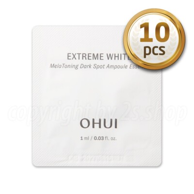 O HUI Extreme White Melatoning Dark Spot  Ampoule Essence 1ml x 10pcs OHUI