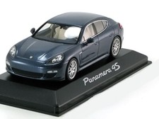 Porsche Panamera 4S Turbo 2009 Yachting Blue Metal 1:43 Minichamps WAP02000419