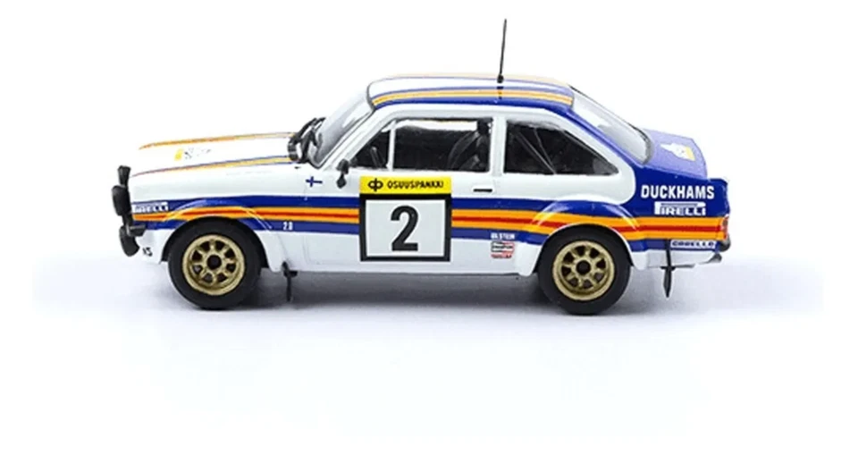 WRC Ford Escort RS 1800 MKII 1981 Vatanen редкая ралли литой автомобиль 1:43 + журнал - Изображение 2 из 3